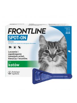 Frontline Spot On Dla Kotów 3 Pipety